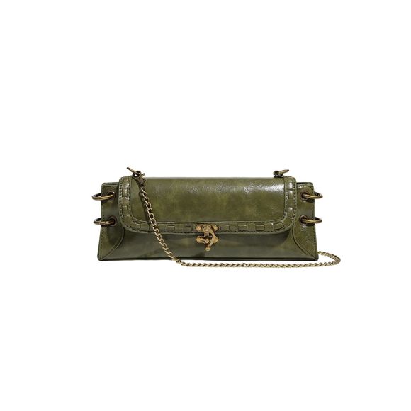 Flap Clutch Faux Leather Crossbody Bag Chain Strap Shoulder Handbags :o) - Picture 1 of 7